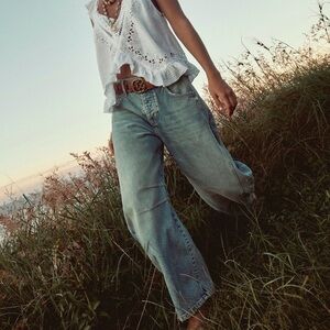 We The Free Good Luck Barrel Jeans